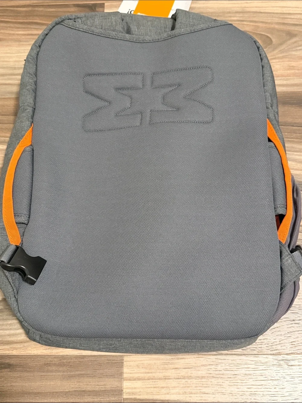 MiniMeis G4 Baby Backpack Gray Orange Size Adjustable Buckle Closure Hiking
